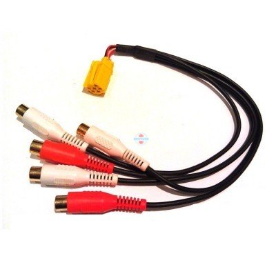 Разъём Mini-ISO Woofer 5RCA GSTAR GS-301