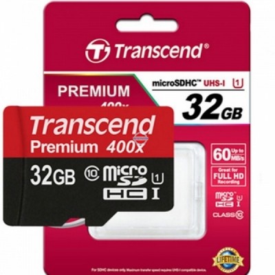 Карта памяти Transcend microSDHC 32 Gb class 10 без SD адаптера