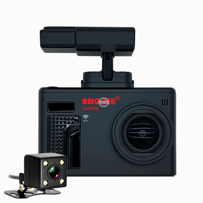 Sho-Me Combo Note WiFi Duo - видеорегистратор с радар-детектором+GPS