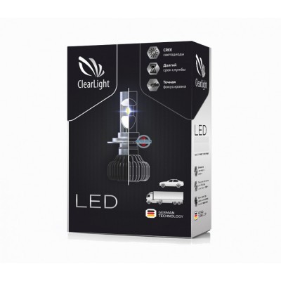 Головной свет LED Clearlight Flex H8 / H9 / H11 3000lm