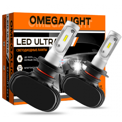 Головной свет LED Omegalight Ultra HB3 2500lm