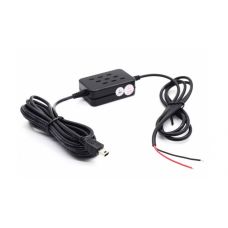 Зарядное устройство видеорегистратора mini-USB для скрытой установки 2А,5B 3 м