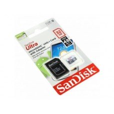 Карта памяти microSDHC 32GB SanDisk Ultra Class 10 UHS-I 48 MBs без SD адаптера