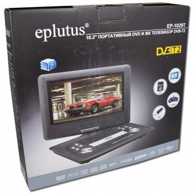 Телевизор с DVD плеером Eplutus EP-1029T+DVB-T2