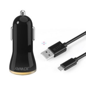 Автомобильное зарядное устройство microUSB 2А 3м