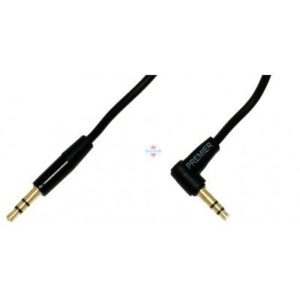 Кабель соединительный 3,5Jack- 3,5Jack  угловой коннектор