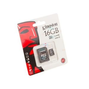 Карта памяти KINGSTONE microSDHC 16 Gb class 10 SD адаптер