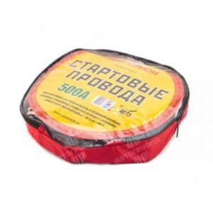 Стартовые провода Вымпел 500А, 4,5м в сумке