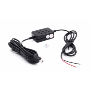 Зарядное устройство видеорегистратора mini-USB для скрытой установки 2А,5B 3 м