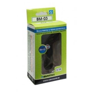 Вольтметр в прикуриватель Вымпел ВМ-03