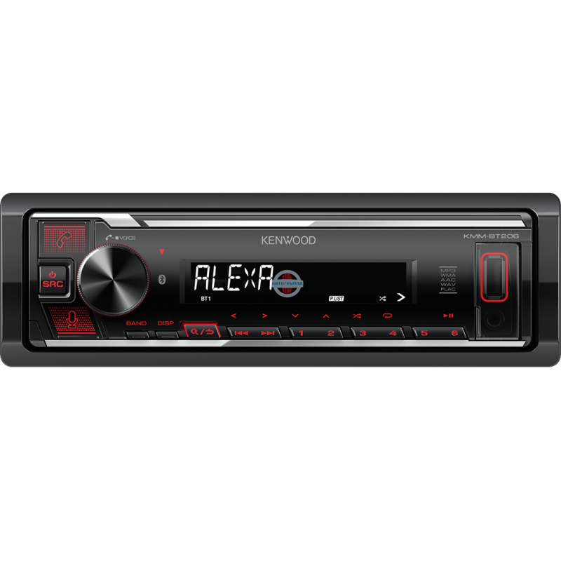 Автомобильный ресивер Kenwood KMM-BT206 — изображение 2
