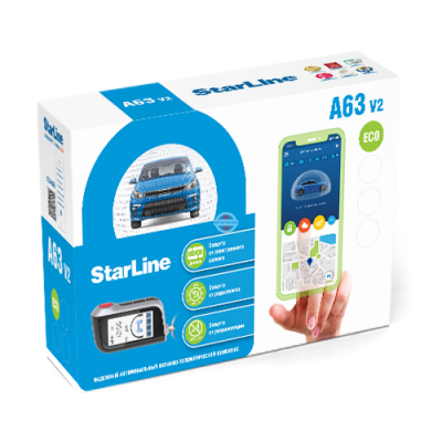 Автосигнализация StarLine A63 v2 ECO