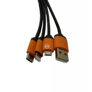 Кабель Interpower Micro USB + Type-C+ Lightning