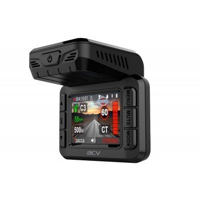 ACV GX8000 - видеорегистратор с радар-детектором+GPS