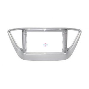 Рамка переходная HY 149N Hyundai Solaris, Accent, Verna 2017+, серая, 9 дюймов