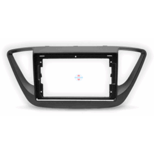 Рамка переходная HY 234N Hyundai Solaris, Accent, Verna 2017+, черная, 9 дюймов