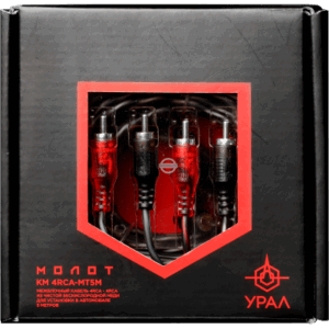 Кабель межблочный Ural КМ 4RCA-МТ5М