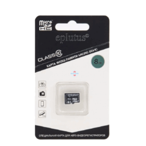 Карта памяти Eplutus microSDHC 8 Gb class 10