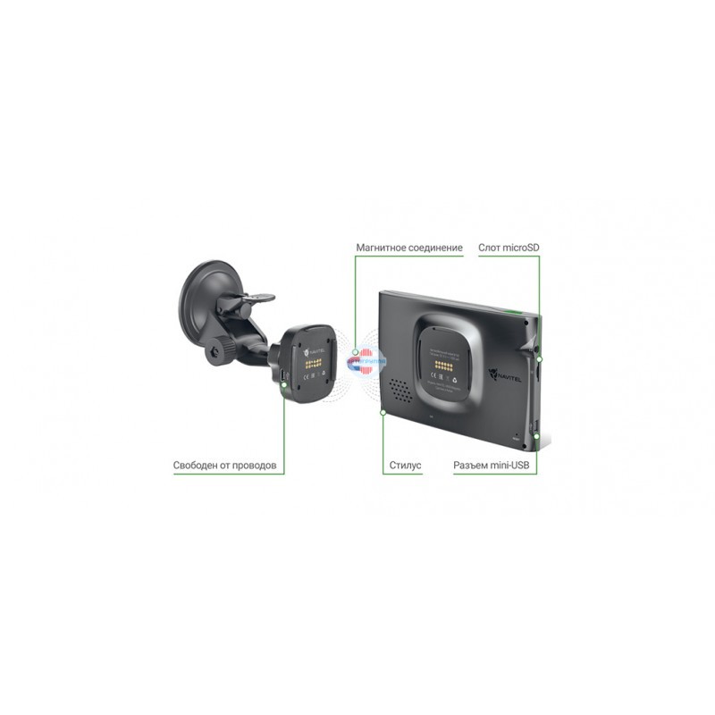 GPS-навигатор Navitel N500 Magnetic — изображение 5
