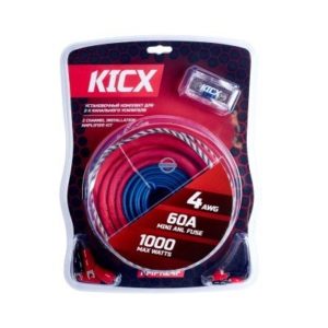 Комплект для подключения 2-х канального усилителя Kicx KMPK24F