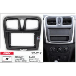 Рамка переходная Carav 22-212 9"