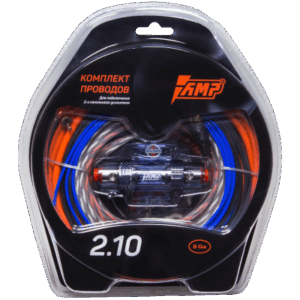 Комплект для подключения 2-х канального усилителя AMP 2.10