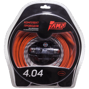 Комплект для подключения 4-х канального усилителя AMP 4.04