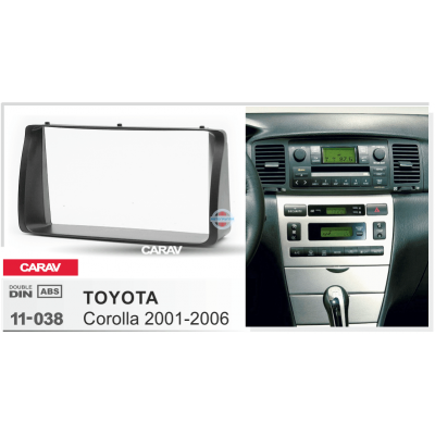 Рамка переходная Carav 11-038 2DIN