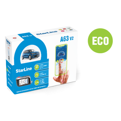 Автосигнализация StarLine A63 v2 LTE ECO