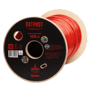 Кабель акустический Урал Патриот КА-ПТ 2x1,5 мм2