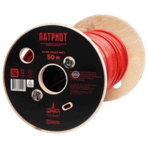 Кабель акустический Урал Патриот КА-ПТ 2x2,5 мм2
