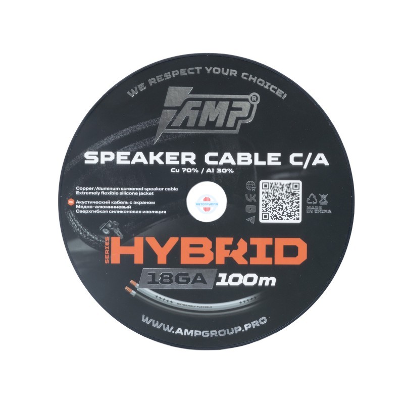 Кабель акустический AMP Hybrid C/A Extremely Flexible 18Ga — изображение 5
