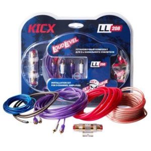 Комплект для подключения 2-х канального усилителя Kicx LL 208