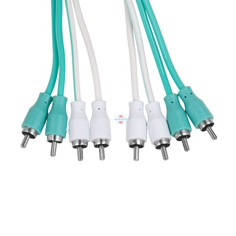 Кабель межблочный DL Audio Piranha 4RCA 5M — изображение 3