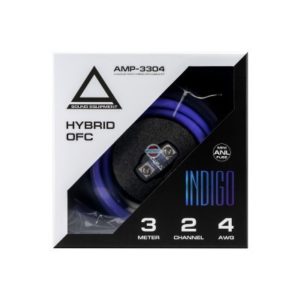 Комплект для подключения 2-х канального усилителя Aura Indigo AMP-3304