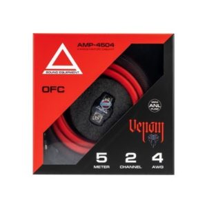 Комплект для подключения 2-х канального усилителя Aura Venom AMP-4504