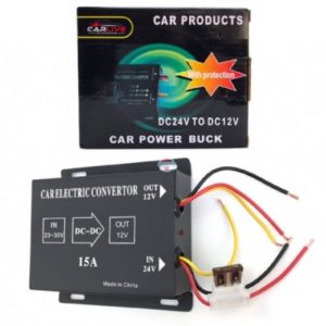 Преобразователь напряжения Carlive 24V-12V 15A