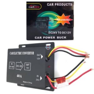 Преобразователь напряжения Carlive 24V-12V 40A