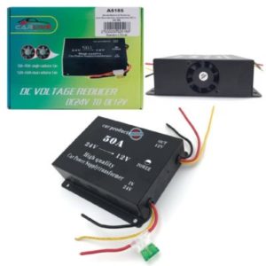 Преобразователь напряжения Carlive 24V-12V 50A