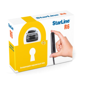 StarLine R6 Подкапотный блок для управления сиреной, замком капота и блокировкой двигателя