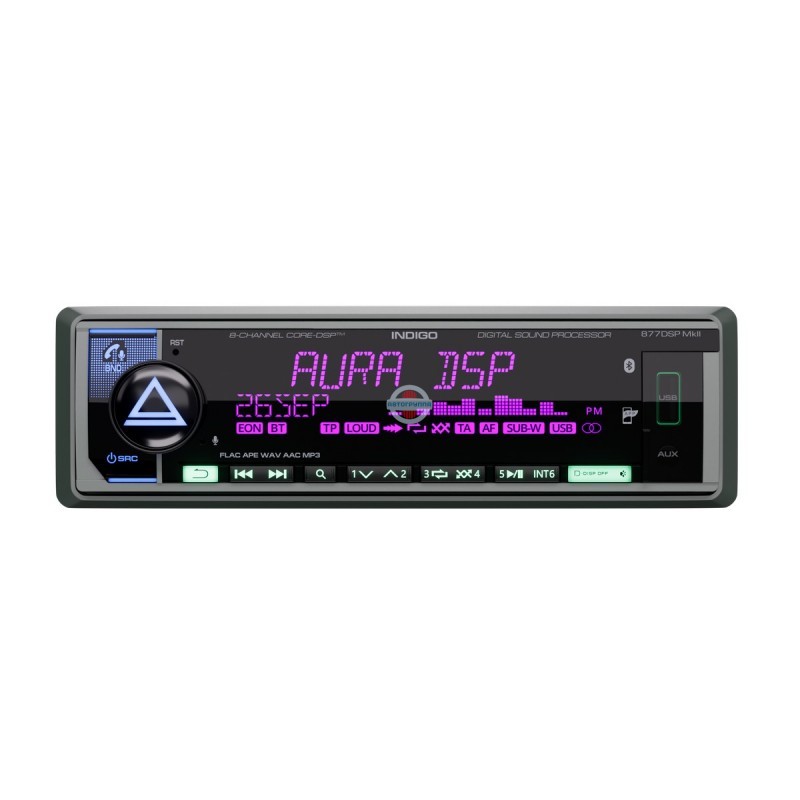 Автомагнитола AurA Indigo-877DSP MkII — изображение 3