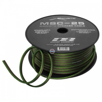 Кабель акустический двухжильный Deaf Bonce Machete MSC-25