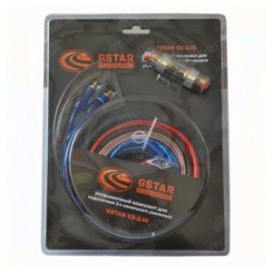 Комплект для подключения 2-х канального усилителя GSTAR GS-2.10