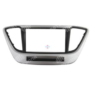 Рамка переходная HY 096 Hyundai Solaris 2017+   2-DIN