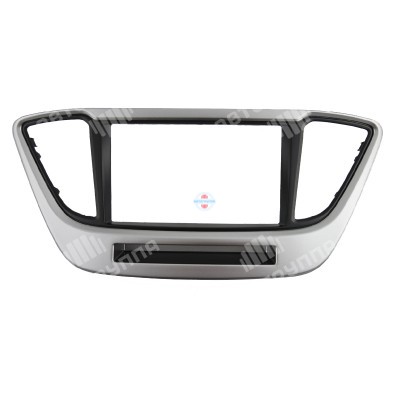 Рамка переходная HY 096 Hyundai Solaris 2017+   2-DIN