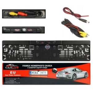 Камера заднего вида в рамке номерного знака CarLive CR144
