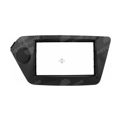 Рамка переходная KI 004 Kia Rio QB 2011+   2 DIN