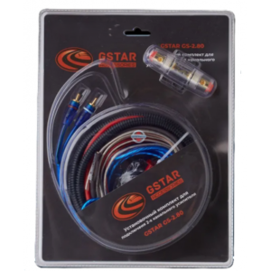 Комплект для подключения 2-х канального усилителя GSTAR GS-2.80