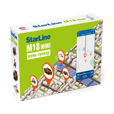 StarLine M18 mini Универсальный мониторинговый трекер