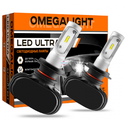 Головной свет LED Omegalight Ultra H7 2500lm